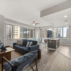 Monthly 2BR With Desk | Downtown Cleveland, 12 Min to Hopkins Airport