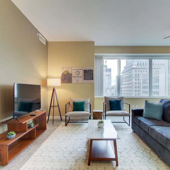 2BR, 2 Bath for Four | Rocket Arena, Downtown Cleveland - Image 1