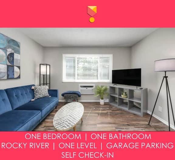Modern & Updated First Floor 1BR near HWY/Airport