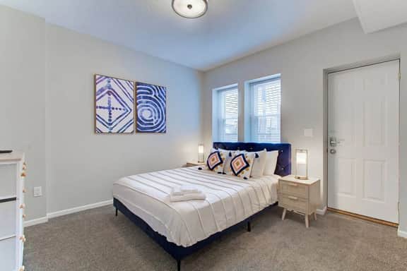 Upscale Little Italy Two Bedroom w/ Private Drive