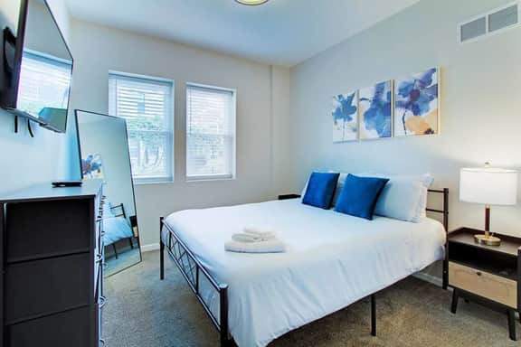 Upscale Little Italy Two Bedroom w/ Private Drive